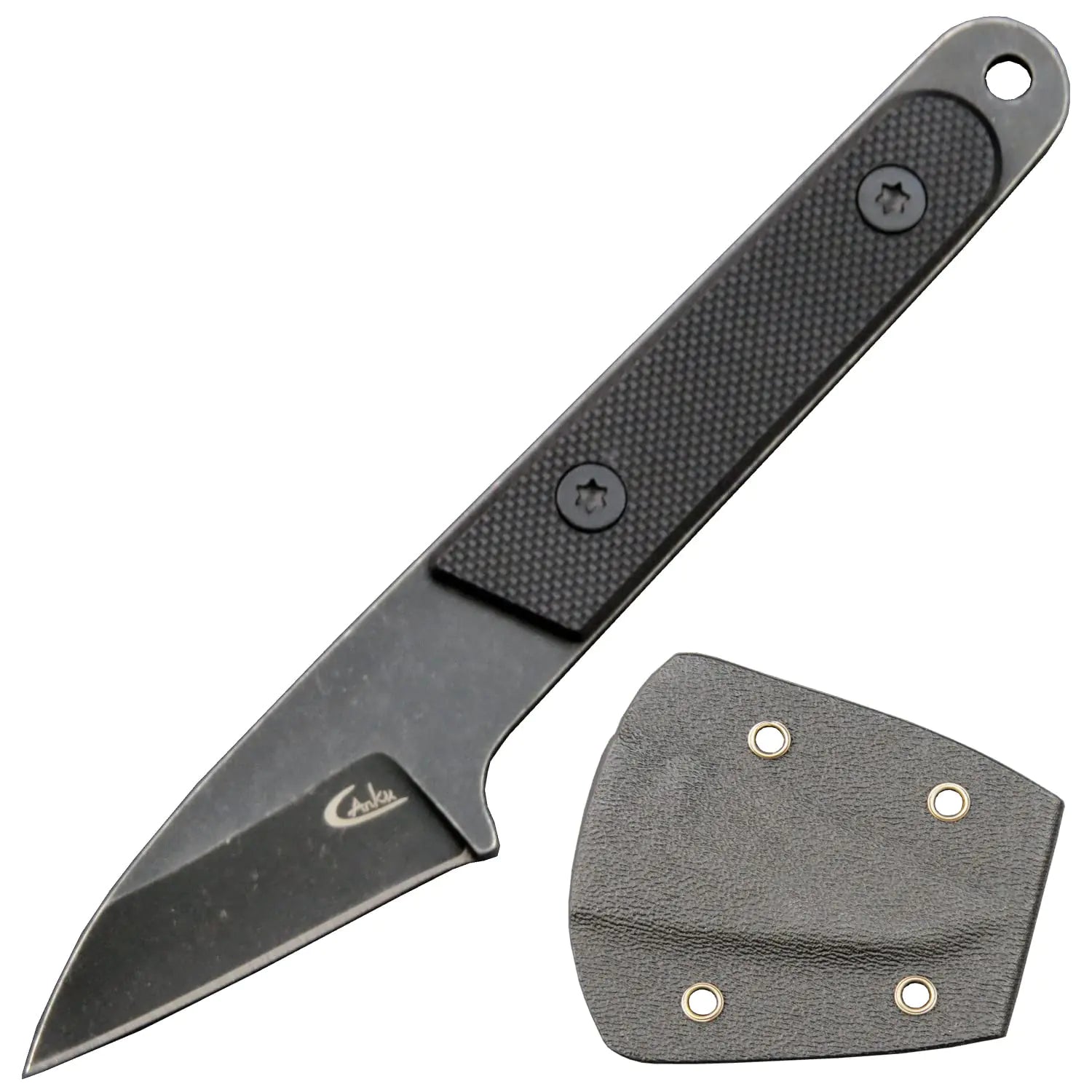 Ccanku C1295 Fixed Blade Knife Neck w/ Kydex Sheath